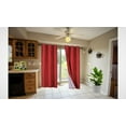 thumbnail image 1 of Lined Blackout Large Window Curtain for Bedroom NOA 1 Panel Red , 95" Length 100% Light Sun Blocking Top Grommet, 1 of 3
