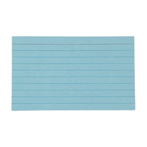 Lined Cards 3x5 Inch Note Cards with Ruled Lines for Studying, Office Notes and Flashcards