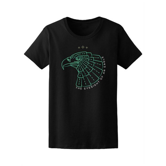 Lined Eagle Head T-Shirt Men -Image by Shutterstock, Male Small