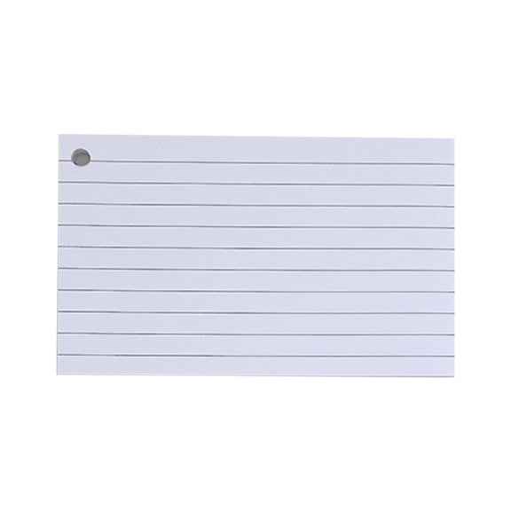 Lined Index Cards Blank Flash Card Vocabulary Cards Paper Cards for Learning