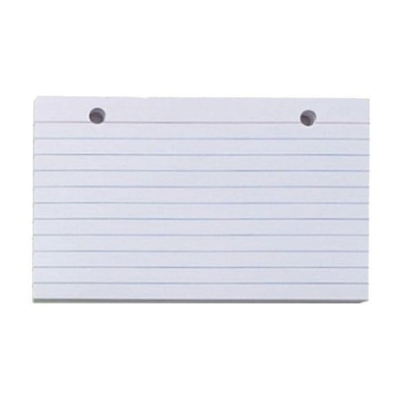 Lined Index Cards With Ring Holder Set with Ring Holder Dividers 5 Pcs Index Papers Ruled Index Cards for Note-Taking,Convenient Ring Holder to Keep Cards Secure 1 Pcs File Folders,50 sticky notes