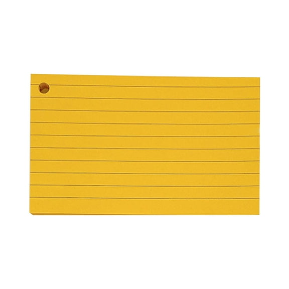 Lined Indexes Cards with Binding Rings Flashcards Study Cards Note Cards Vocabulary Cards Blanks Paper Cards