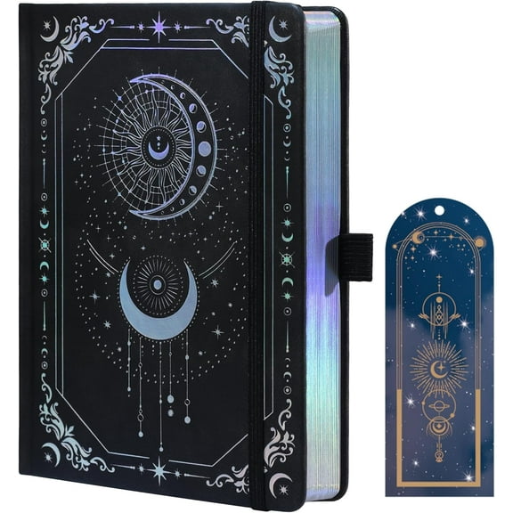 Lined Journal Hardcover A5 College Ruled Notebook 316 Numbered Pages for Writing