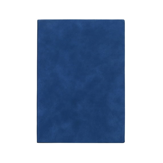 Lined Journal Notebook,A5 College Ruled Notebooks,100 Sheets,Sheepskin Soft Leather Fabric Journal,Business Notepad for Meeting Record Book,Note Taking,Writing & Travel Use(8.34x5.67")(Blue)