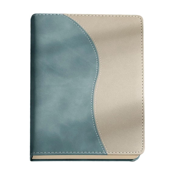 Lined Journal Notebook, A5 Size Softcover Leather Notebooks, 5.7" x 8.3" College Ruled Notepad, Business Journals for Home Classroom Office Supplies