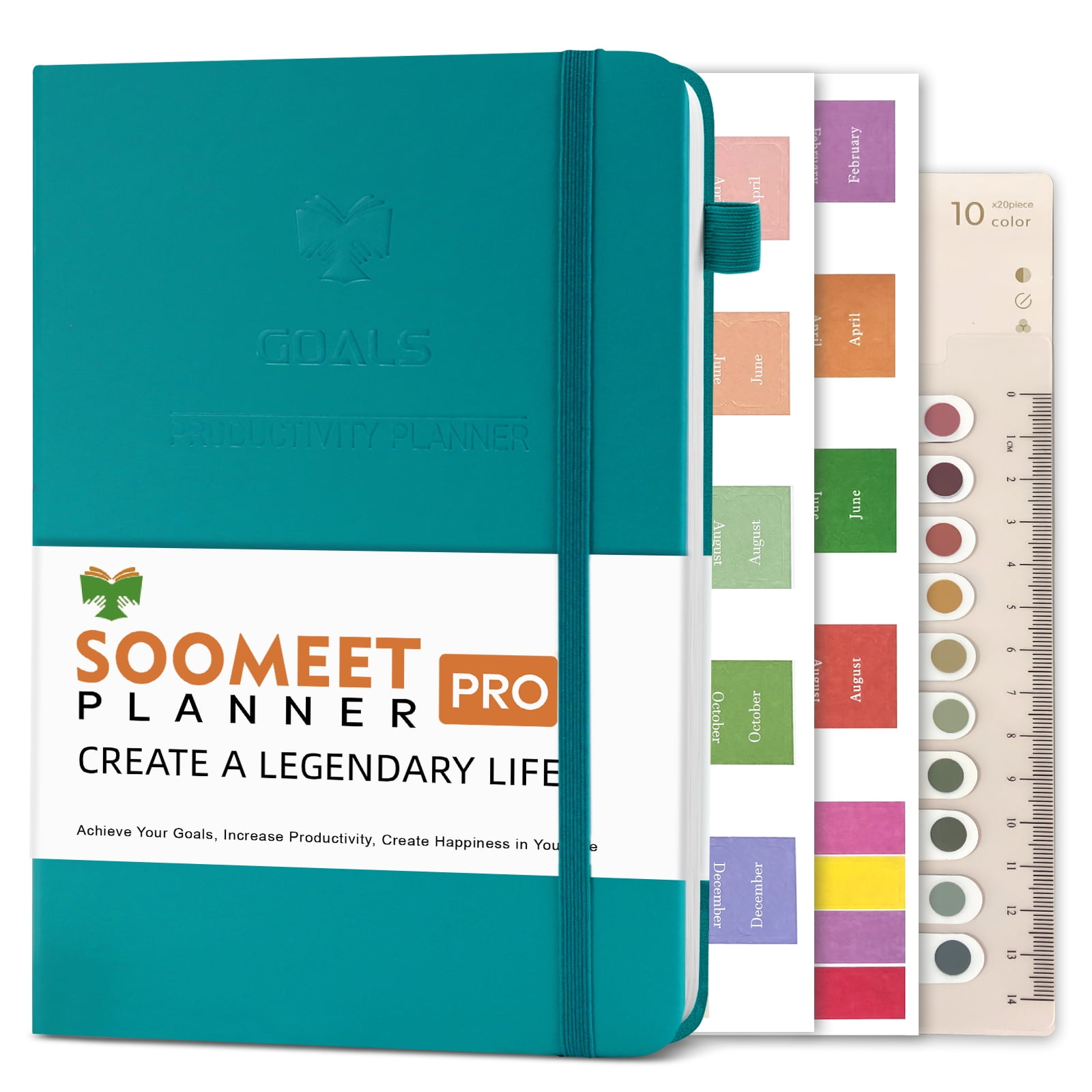 Lined Journal Notebook,DFITO 200 Pages, Leather Hardcover Notebooks, A5 College Ruled Thick