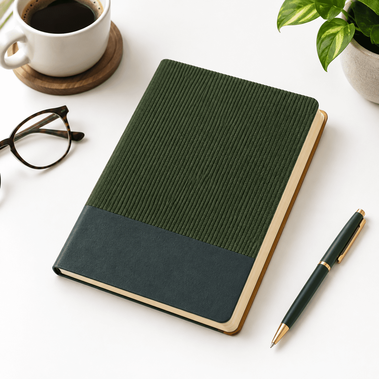 Journal Notebook Front Lined Journal Notebook For Work College Ruled Note Book 5.79