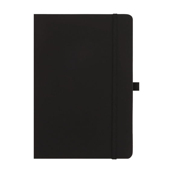 Lined Journal Notebook, Hardcover Journal for Women & Men, A5, College Ruled Journaling Notebook for Work, Supplies & Note Taking(Black-A5)