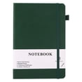 thumbnail image 1 of Lined Journal Notebook In A5 Medium Size With Thick Paper And Hardcover, Smooth Writing Surface For Work And Daily Note Taking (Green), 1 of 7