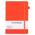 thumbnail image 1 of Lined Journal Notebook In A5 Medium Size With Thick Paper And Hardcover, Smooth Writing Surface For Work And Daily Note Taking (Orange), 1 of 7