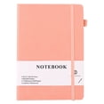 thumbnail image 1 of Lined Journal Notebook In A5 Medium Size With Thick Paper And Hardcover, Smooth Writing Surface For Work And Daily Note Taking (Pink), 1 of 7