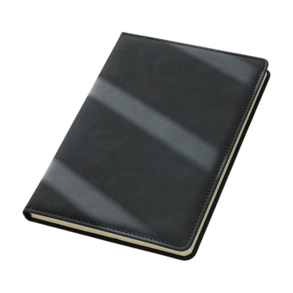 Lined Journal Notebook,Notebooks for Work,A5 College Ruled Notebook,Leather Notebook,Thick Paper – Hardcover Journaling Notebook for Work,School & Note Taking(Black)