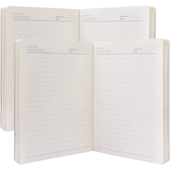 Lined Journal Notebook Refill, A5 Size College Ruled Journal Refill Paper, 200 Pages 100Gsm Thick Papers, Daily Use Refilled Paper (2 refills)