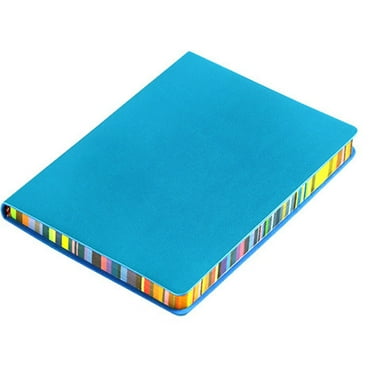 200 Page Lined Notebook, 5.7"x8.3", 100 GSM Premium Paper Medium A5 Work Journal
