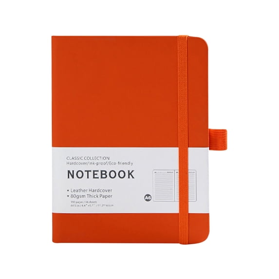 Lined Journal Notebookongmies A5 Hardcover Notebook Ruled Lined Journal Set with Pen Holder for Work Business Journaling Note Taking, 4.41"X5.75"