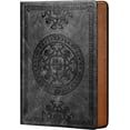thumbnail image 1 of Lined Journal for Men Soft Cover Notebook Leather Journals for Writing, 180 Lay Flat Vintage Mens Journal Personal Diary, 5.7'' X 8.3'', Black, 1 of 8