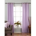 thumbnail image 1 of Lined-Lavender Ring / Grommet Top Velvet Curtain / Drape  -80W x 84L-Piece, 1 of 2