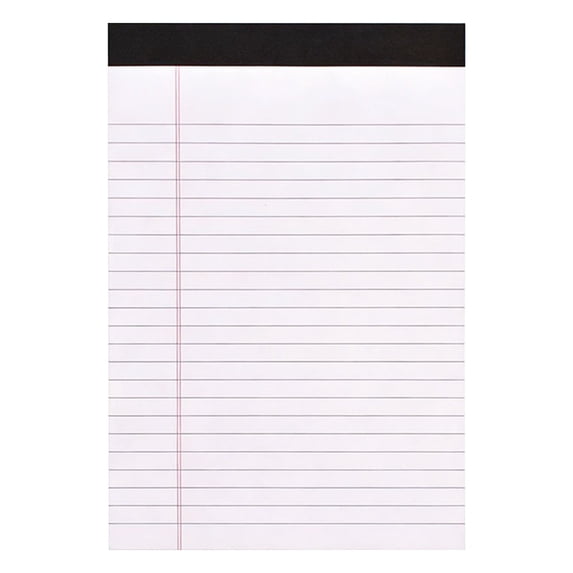 Lined Legal Pads,Writing Pads,Memo Notepads,Lined Writing Note Pads,Wide Ruled Lined Pads,Writing Pads Perforated Pages Paper Pads,Lined Paper Pads White Paper Note Pads for Office,8.43x11.65 in