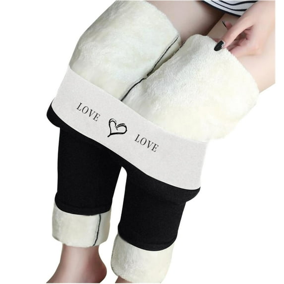 Lined Leggings Women Winter Warm Thick Tights Thermal Velvet Pants Control Soft Stretchy Winter Thermal Leggings for Women Thermal Underwear Top for Women 3xl Tall Mens Long Underwear