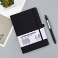 thumbnail image 1 of Lined Notebook Journal with Inner Pockets, 200 Pages Thick 80gsm Paper, Hard Leather Cover Writing Notebook for Office, School, and Daily Notes, 1 of 6