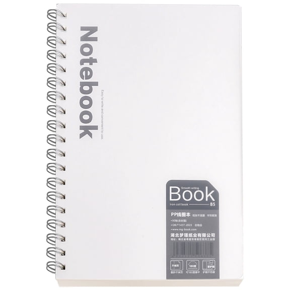 Lined Notebook One Hundred Sixty Pages With One Hundred Eighty Degree Lay Flat B5 Ruled Paper For Writing Pp Cover Ideal For School And Journaling, Includes One Notebook