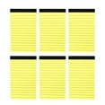 thumbnail image 1 of Lined Notepads Pocket Notebook, 6Pcs 3x5Inch Small Writing Pad Small Notepads Memo Pad for Writing Drawing, 1 of 8