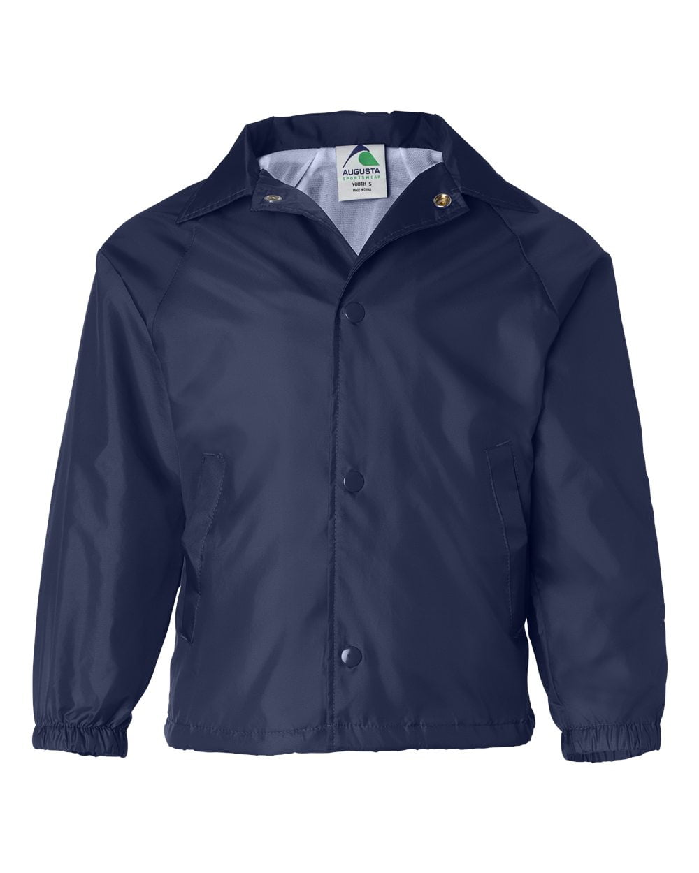 Lined Nylon Coach's Jacket - Walmart.com