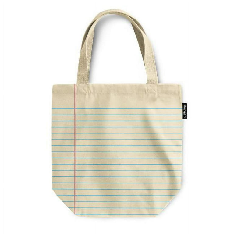 Notebook paper canvas bag new arrivals