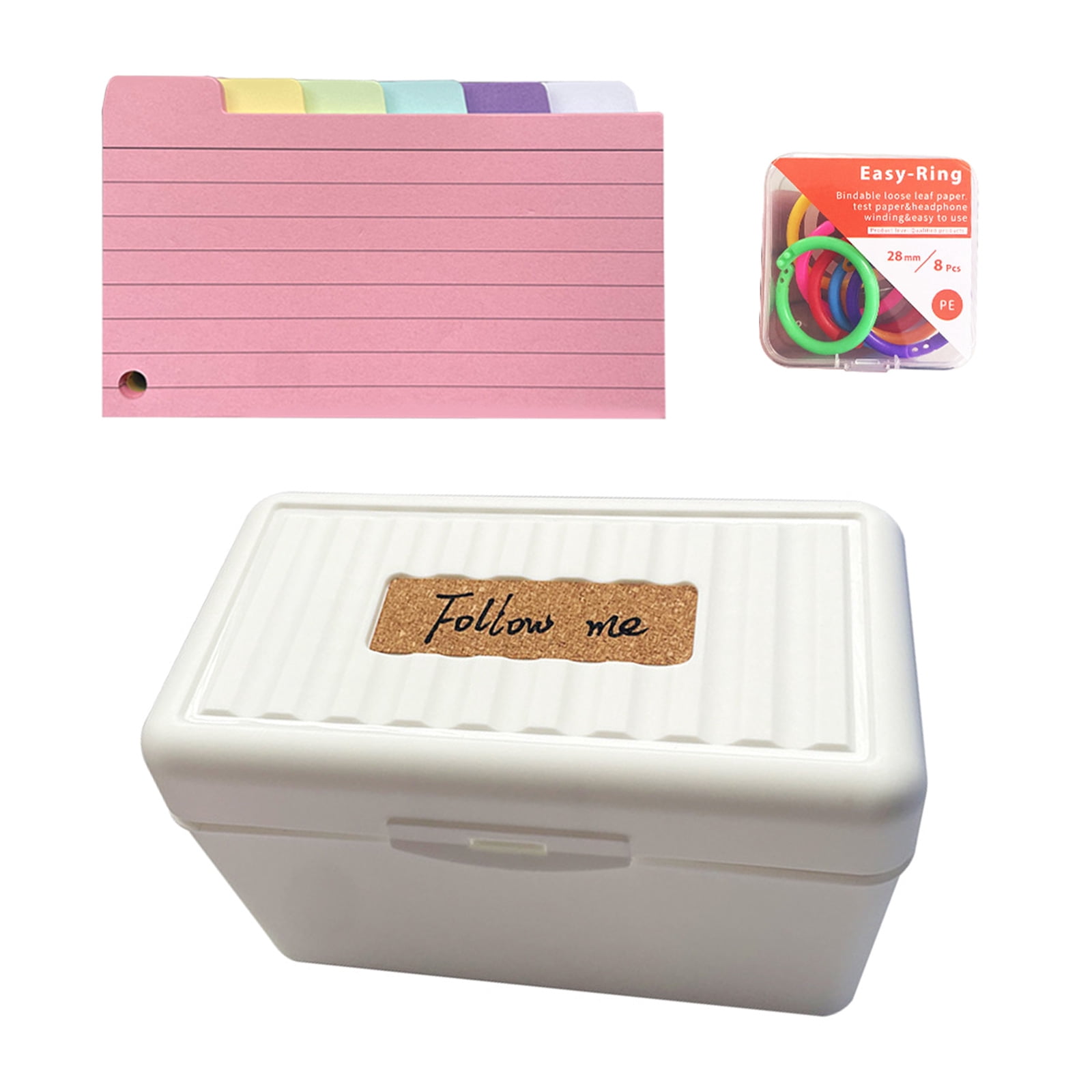 Lined Pattern Cards Tabbed Cards Ruled Note Card Dividers 3x5 Inches ...