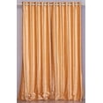 thumbnail image 1 of Lined-Peach Ring / Grommet Top  Velvet Curtain / Drape  - 43W x 63L - Piece, 1 of 2
