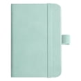 thumbnail image 1 of Lined Pocket Notebook,Small Notebook Journal Notebook,3.14 X 4.33 Inche Small Pu Leather Pocket Notebooks with Pen Holder and Elastic Closure,Mini Note Pads,Compact Journals,Light Green, 1 of 9