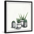 thumbnail image 1 of Lined Pots Framed Painting Print, 1 of 6