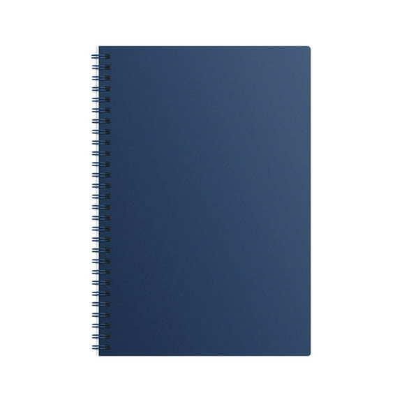 Lined Spiral Journal Notebook,Navy Blue Spiral Notebook,College Ruled Hardcover Notebook,Notebooks for Work,Wide Ruled Notebook,Notebooks for School,A5 Notebook,Notebooks & Writing Pads,Daily Journal