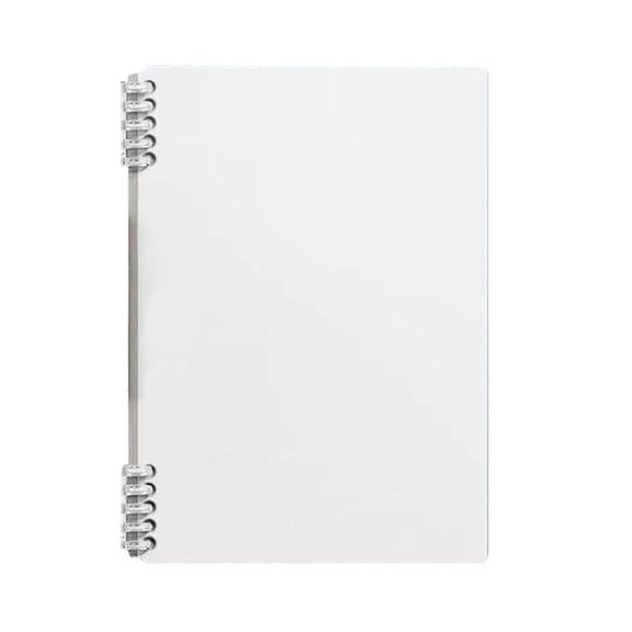 Lined Spiral Notebook, A5/B5 Size Spiral Binding Journal Notebook for Work Office Home, Hardcover Leather Journals