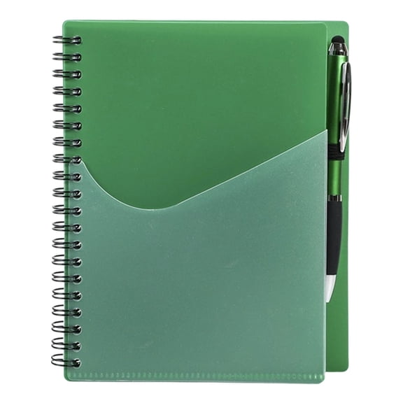 Lined Spiral Notebook Small Notepad and Pen Set Lined Notepad Pocket Notebook for Business Office Campus Supplies(1 Notebook & 1 Pen)