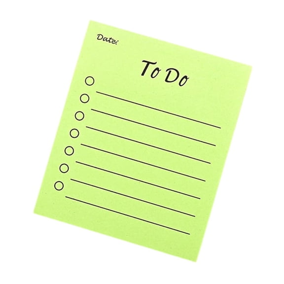 Lined Stickier Note Writing Pad Lovely Memos Pad To-Do List Paper Pads