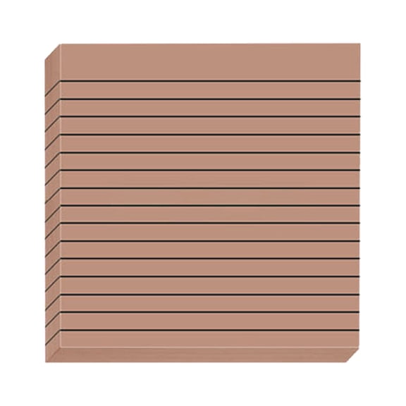 Lined Sticky Notes 3x3 In Post Vintage Colors Sticky Notes Pad Its Sticking Power Memo Pads 3x3 Large Sticky Notes For Home Meeting Retro Brown