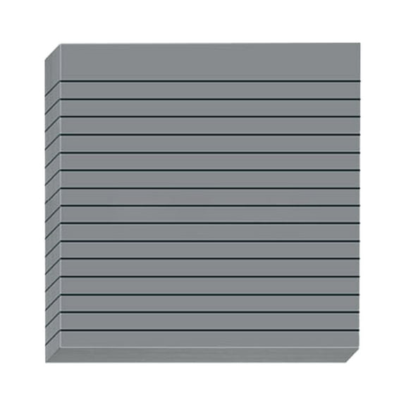 Lined Sticky Notes, 3x3 Inch In Post Vintage Gray Sticky NotePads, Self-Stick Memo Pads, Strong Adhesive Ruled Notes for Office, Doors, Home, Reminders, List Making and Daily Organization