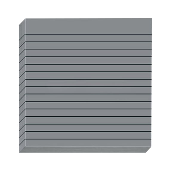 Lined Sticky Notes, 3x3 Inches Sticky Notes with Lines, Self-Stick Notes Bright Color, Easy to Stick for Home, Office, Notebook, 30 Sheets/Pad (1 Pad/Grey)