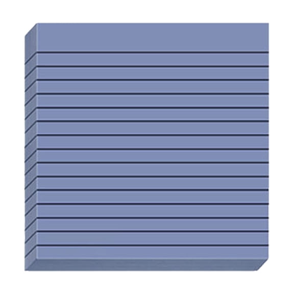 Lined Sticky Notes, 3x3 inch Large Sticky Note Pads, 1 Pc Multi Colors Memo Note Pads , 30 Sheets, Strong Adhesive, Suitable for Office, Home, Planning To Do List, Stationery Supply,C
