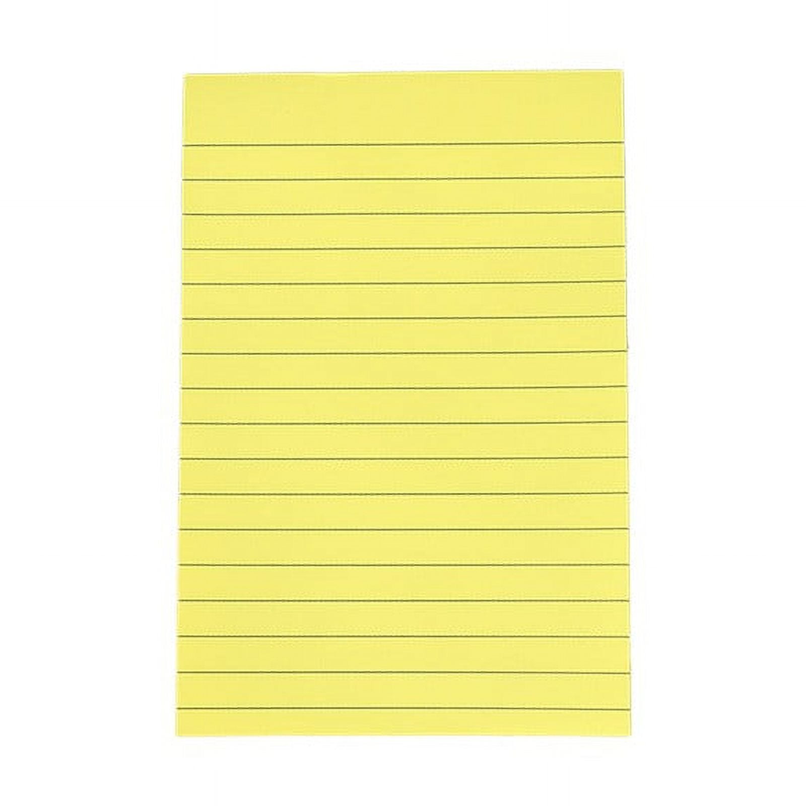 Lined Sticky Notes 4x6 in Post, Self Sticky Notes Pad Its, Bright Post ...