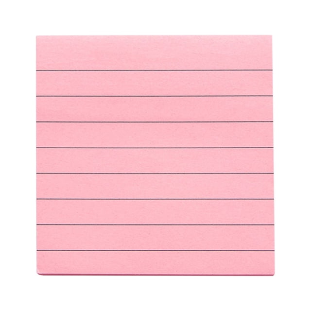 Lined Sticky Notes Pastel Ruled Post Stickies It Super Sticking Power ...