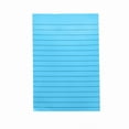 thumbnail image 1 of Lined Sticky Notes, Ruled Sticky Colorful Super Sticking Power Memo Pads Strong Adhesive, Durable Sticky Notes With Lines for Office, Home, 50 Sheets/Pad, 1/8Pcs, Multicolor(Blue,5.9x3.9"), 1 of 9