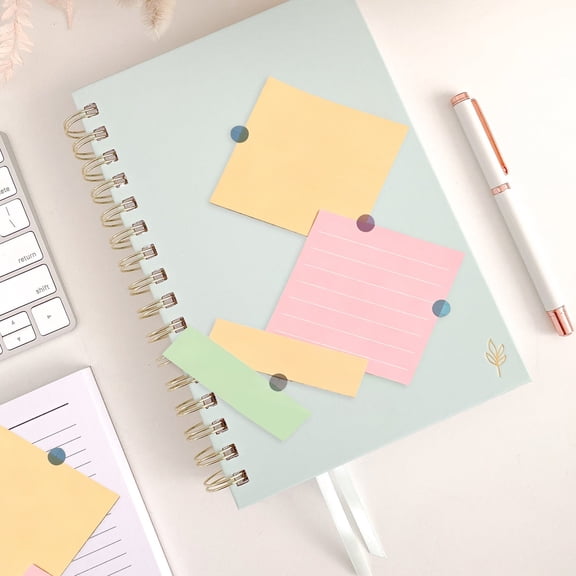 Lined Sticky Notes Set 480 Sheets Portable Stick Index Tabs Flag Organizer for Planner Calendar