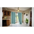 thumbnail image 1 of Lined Window Curtain NOA-Mint Color 100% Blackout /Privacy 95"inch Long Set of 2 Panels Energy Saving for Bedroom/Living Room Home décor, 1 of 3