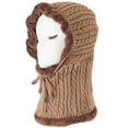 thumbnail image 1 of Lined Womens Wool Hat Winter Hat Scarf And Set Womens Winter Hat Middle And Old And Old Warm Earmuffs Hat And Scarf Integrated Winter Hat Trapper Hat Men Large Heated Hat for Men Hats for Women Cute, 1 of 4