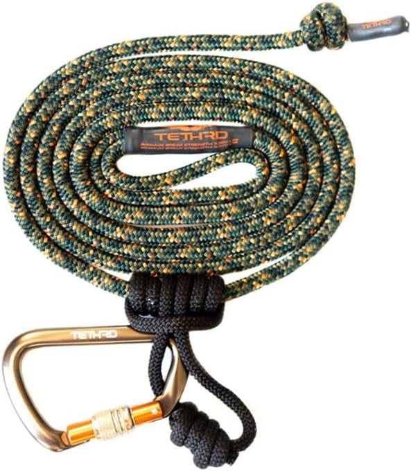 Lineman Belt 11 mm Double Braided 8 Foot System for Saddle Hunting