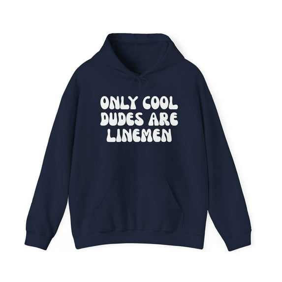 Lineman Linemen Hoodie Gifts Hooded Sweatshirt Pullover Shirt
