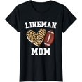 thumbnail image 1 of Lineman Mom, Football Mom Gift, O-Line, D-Line, Sports Mom T-Shirt, 1 of 4