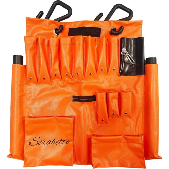 Lineman Tool Board, Aerial Apron with Magnet, Organizer, Bucket Truck Tools, Includes Two 2" Hooks